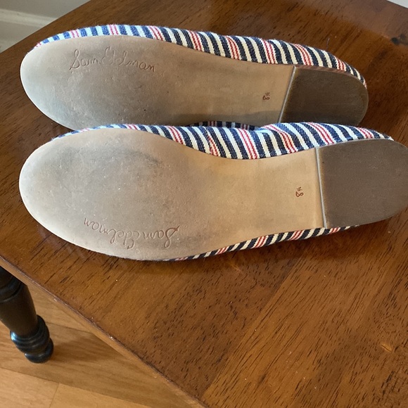 Sam Edelman red,white&blue canvas flats. Size 8.5 - Picture 2 of 2